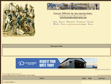 Tablet Screenshot of forum-monarchies.com